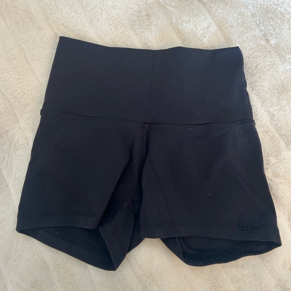 Aritzia Black Bike Shorts High-Waisted Athletic Fit